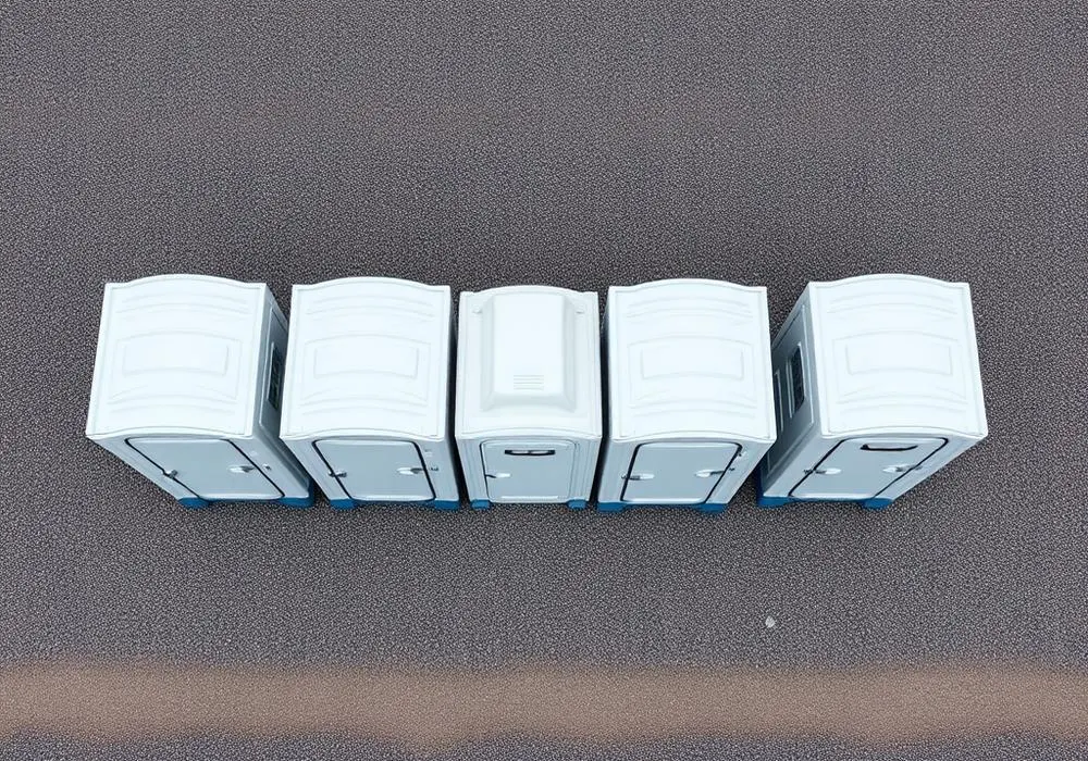 Illustration for how many portable toilets do i need?