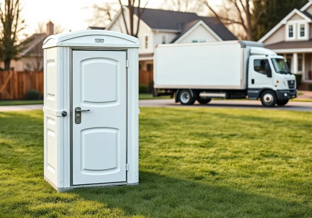 Illustration for portable toilet rental guide